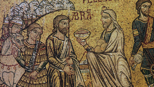 Header 2 Abraham Meets Melchizedek Basilica di San Marco 1